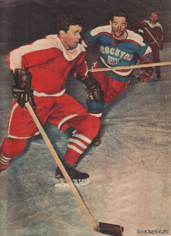 Товарищеская встреча хоккеистов СССР и США
